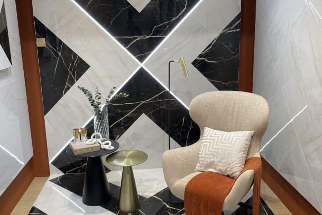 Loomans tegels inspiratie beurs