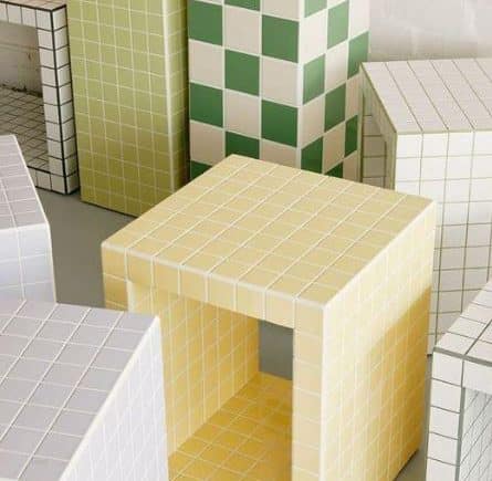 Tegels bijzettafel Loomans