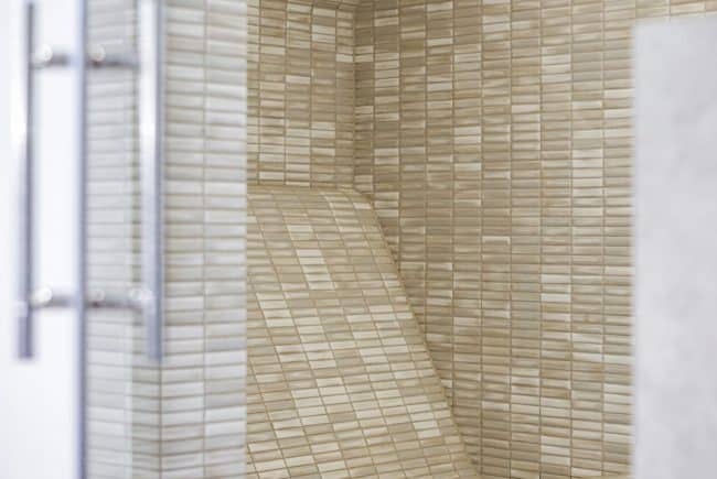 Sauna mozaiek tegels