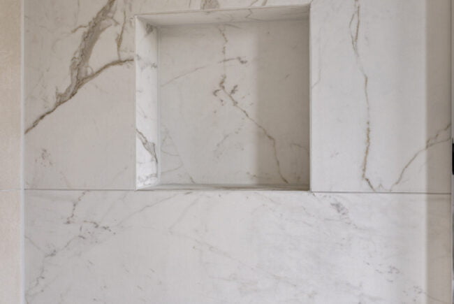 Marmer nis badkamer