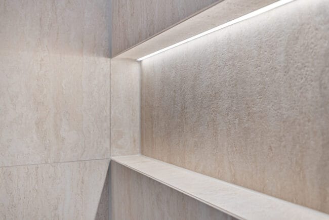 douche met tmf tegels Loomans