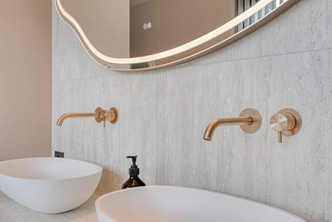 Inbouwkranen wasmeubel